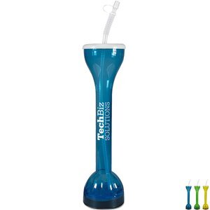 Transparent LED Yard Glass, 17oz.