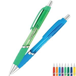 Gem Colorful Translucent Click Pen