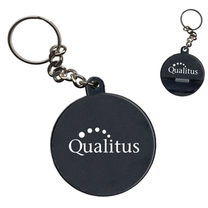 Hockey Puck Bottle Opener Key Tag