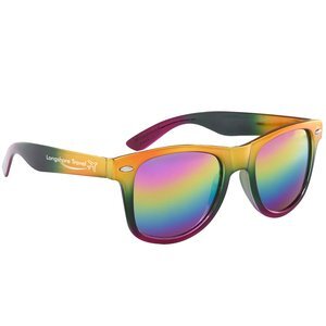 Metallic Rainbow Malibu Sunglasses