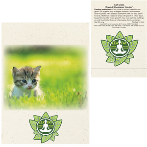 Cat Grass Seed Packet