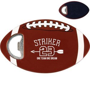Football Coaster Bottle Opener