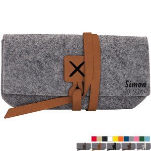 Sierra Recycled Felt Sunglass Case