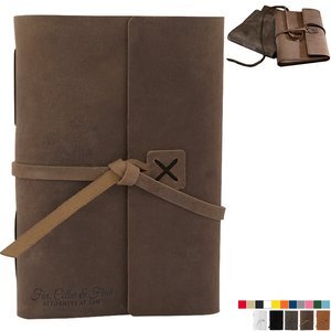 Cooper Large Leather Journal, 6-1/2" x 8-3/4"