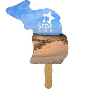 Michigan State Hand Fan