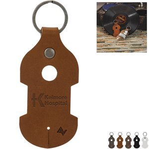 Ryder Leather Earbud Keychain