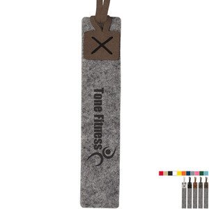 Beech Recycled Felt Tasseled Bookmark