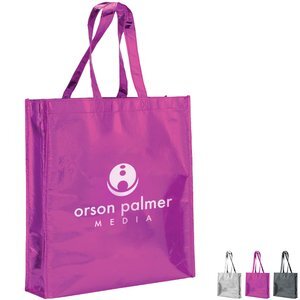 Festival Metallic Non Woven Tote Bag