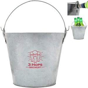 Bevy Beverage Bucket w/ Built-In Bottle Openers, 5 Liter