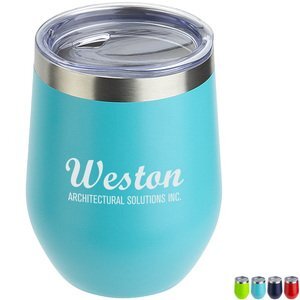 Pero Copper-Lined Powder Coated Insulated Goblet, 12oz.