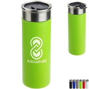 Solari Copper-Lined Powder Coated Insualted Tumbler, 18oz.