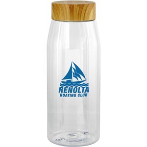 Bamboo Lid Water Bottle, 32oz.