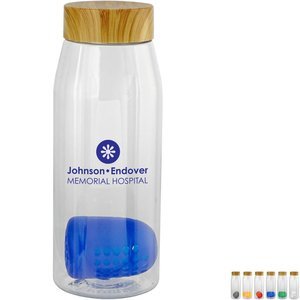 Bamboo Lid Bottle w/ Colorful Floating Infuser, 32oz.