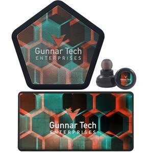 Destination Wireless Powerbank, Wireless Speaker, Wireless Earbuds Kit