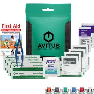 First Aid Kit in Waterproof Pouch