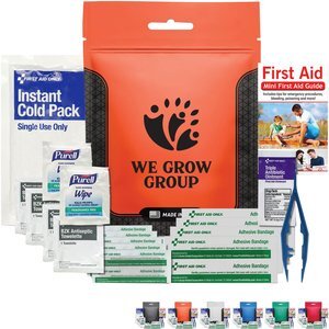 First Aid Kit 2.0 in Waterproof Pouch