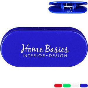 Oval Magnetic Memo Clip