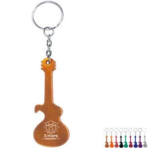 Guitar Aluminum Bottle Opener Key Chain