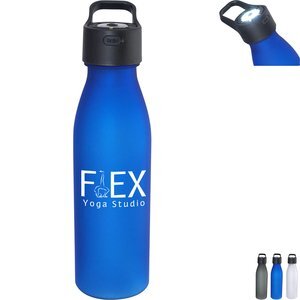 Silhouette Flashlight Water Bottle, 23oz.