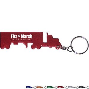 Truck Aluminum Bottle Opener Key Chain