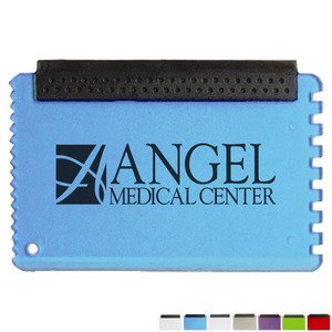Credit Card Ice Scraper w/ Squeegee