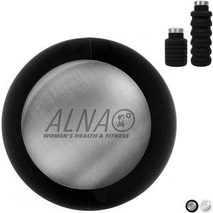 Collapsible Silicone Water Bottle, 17oz.