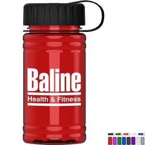 Mini rPET UpCycle Sports Bottle w/ Tethered Lid, 16oz.