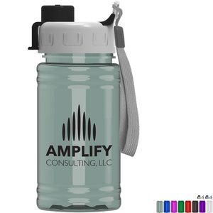 Mini rPET UpCycle Sports Bottle w/ Quick Snap Lid, 16oz.