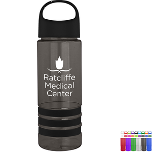 Sergeant Stripe 2 Tritan Bottle w/ Oval Crest Lid,  24oz.