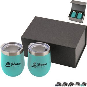 Napa Stemless Wine Tumbler Set, 12oz.