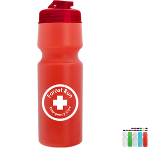 Venture Bike/Sport Bottle w/ USA Flip Lid, 24oz.