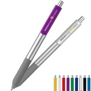 Printed Contour Curvy Pen - Printed Promotional Corporate Gifts Delivered  To Your Door