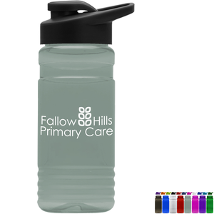 UpCycle rPET Bottle w/ Drink-Thru Lid, 20oz.