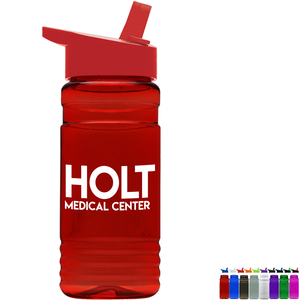 UpCycle rPET Bottle w/ Flip Straw Lid, 20oz.