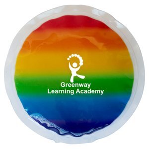 Rainbow Circle Gel Beads Hot & Cold Pack