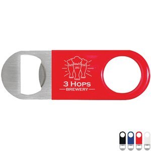 Short Paddle Vinyl Wrapped Bottle Opener