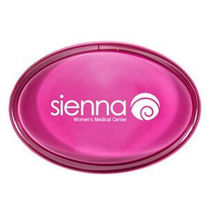 Gemstone Pink Crystal Paperweight