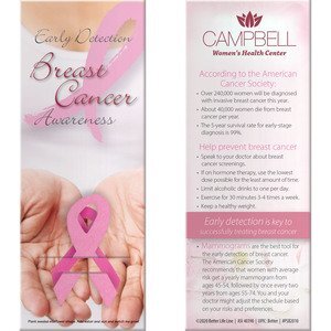 Breast Cancer Awareness Plant-A-Shape Bookmark