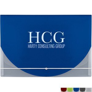 Color Flap Translucent Document Holder, 12-1/2" x 8-3/4"