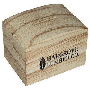 Wooden Coin Bank
