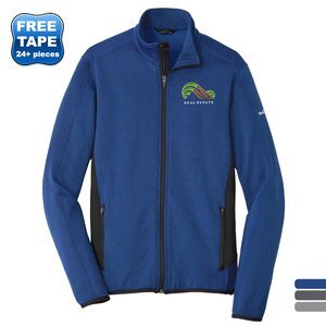 Eddie Bauer® Full-Zip Heather Stretch Fleece Men's Jacket