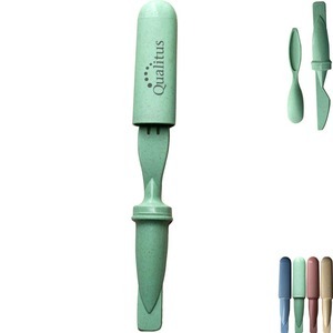 Wheat Straw Travel Utensil Set