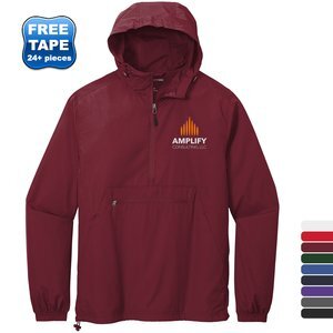 Sport-Tek® Polyester Unisex Packable Anorak