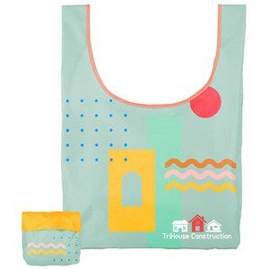 Tuck & Toss Folding Nylon Ripstop Tote, Medium