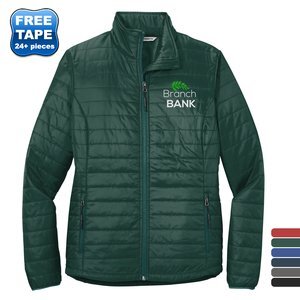 Port Authority® Packable Polyester Ladies' Puffy Jacket