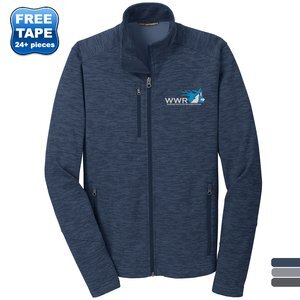 Port Authority® Digi Stripe Fleece Men's Jacket