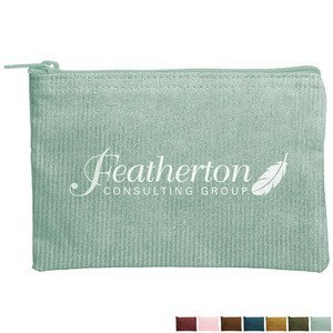 Poptart Corduroy Zippered Pouch
