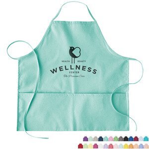 Hot Pockets Color Cotton Canvas Apron