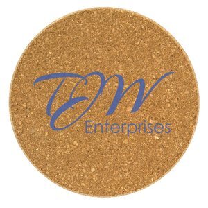 Cork Round Coaster, 4"