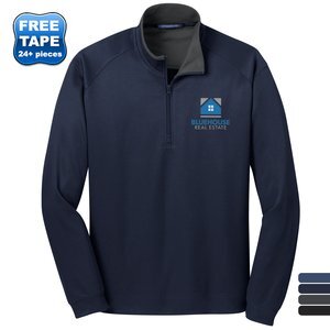 Port Authority® Vertical Texture Men's 1/4 Zip Pullover